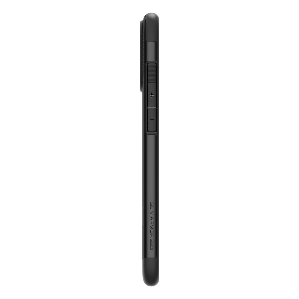 Spigen Spigen iPhone 16 Pro Skal MagSafe Mag Slim Armor Svart - Teknikhallen.se