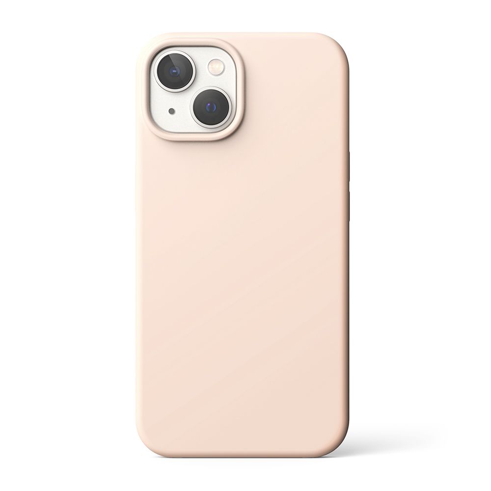 Ringke Ringke iPhone 15 Plus / 14 Plus Skal Silicone Pink Sand - Teknikhallen.se