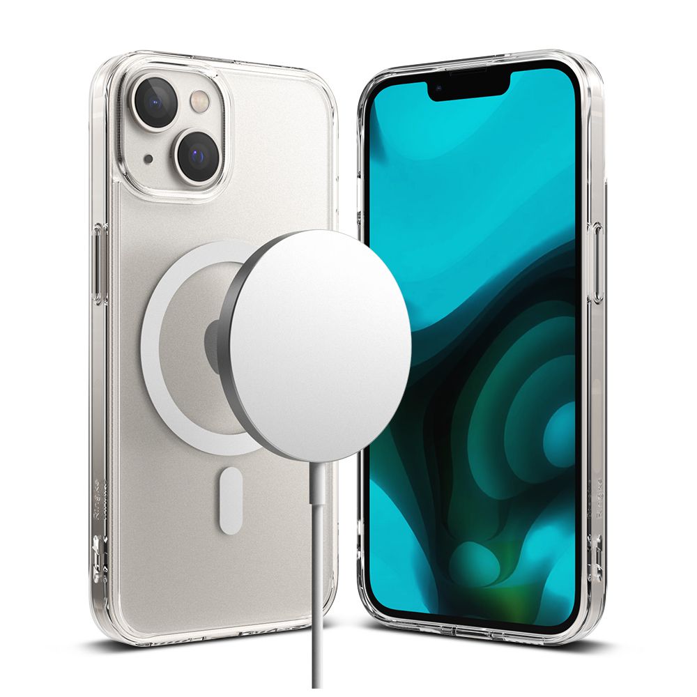 Ringke Ringke iPhone 15 Plus / 14 Plus Skal MagSafe Fusion Matt Transparent - Teknikhallen.se