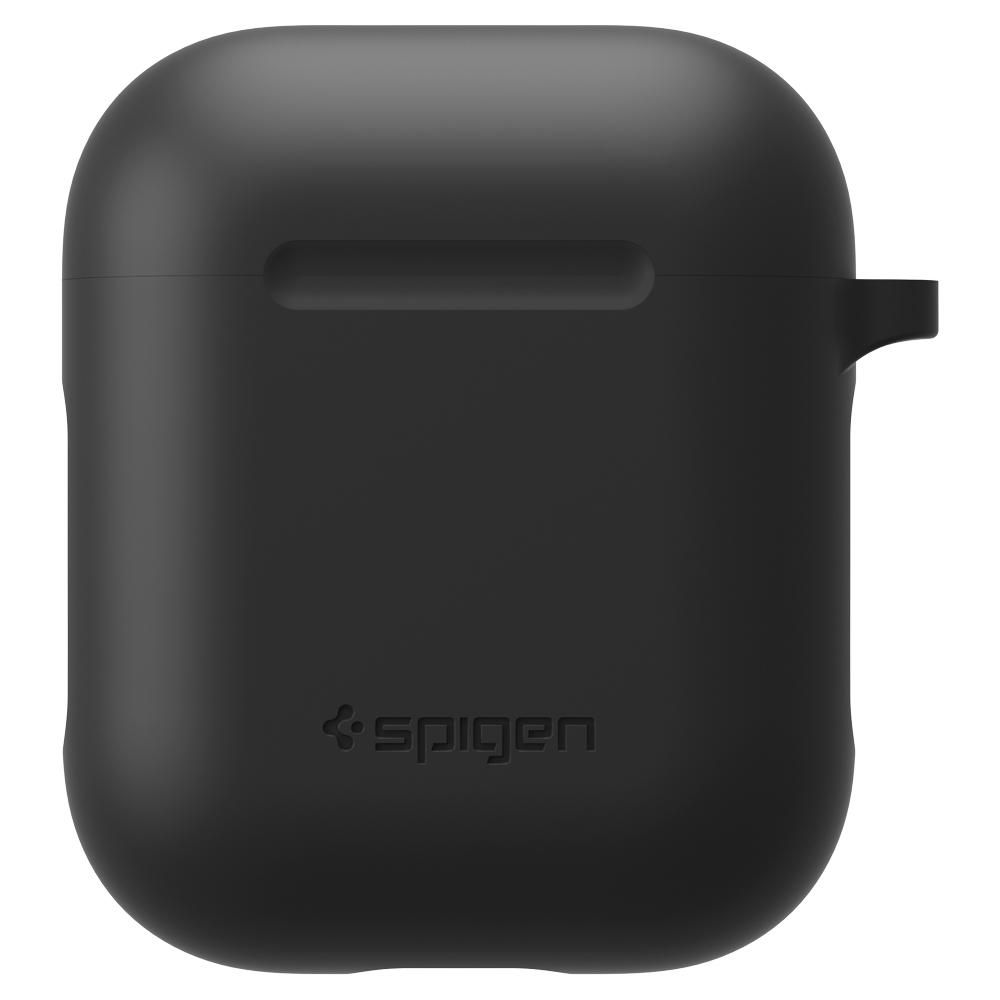 Spigen Spigen AirPods Skal Silicone Fit Svart - Teknikhallen.se