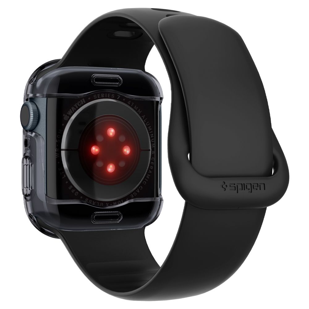 Spigen Spigen Apple Watch 41 mm Skal Ultra Hybrid Space Crystal - Teknikhallen.se