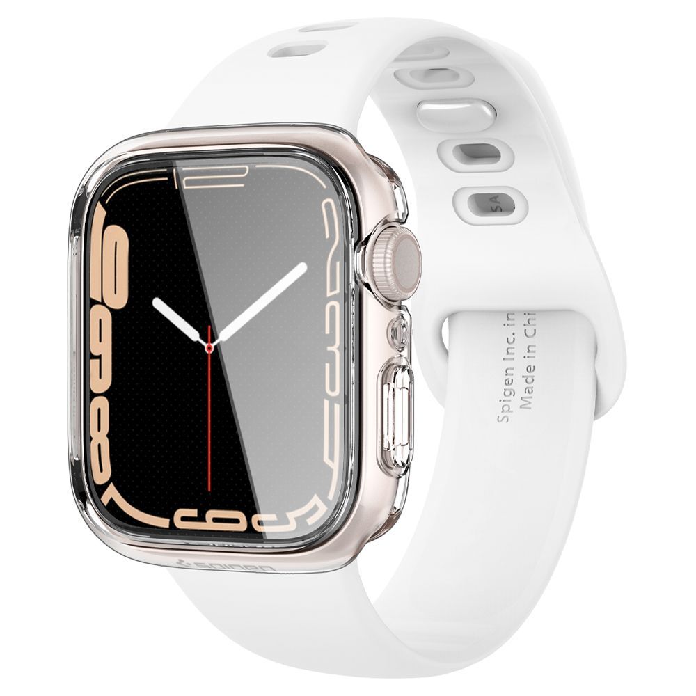 Spigen Spigen Apple Watch 41 mm Skal Ultra Hybrid Crystal Clear - Teknikhallen.se