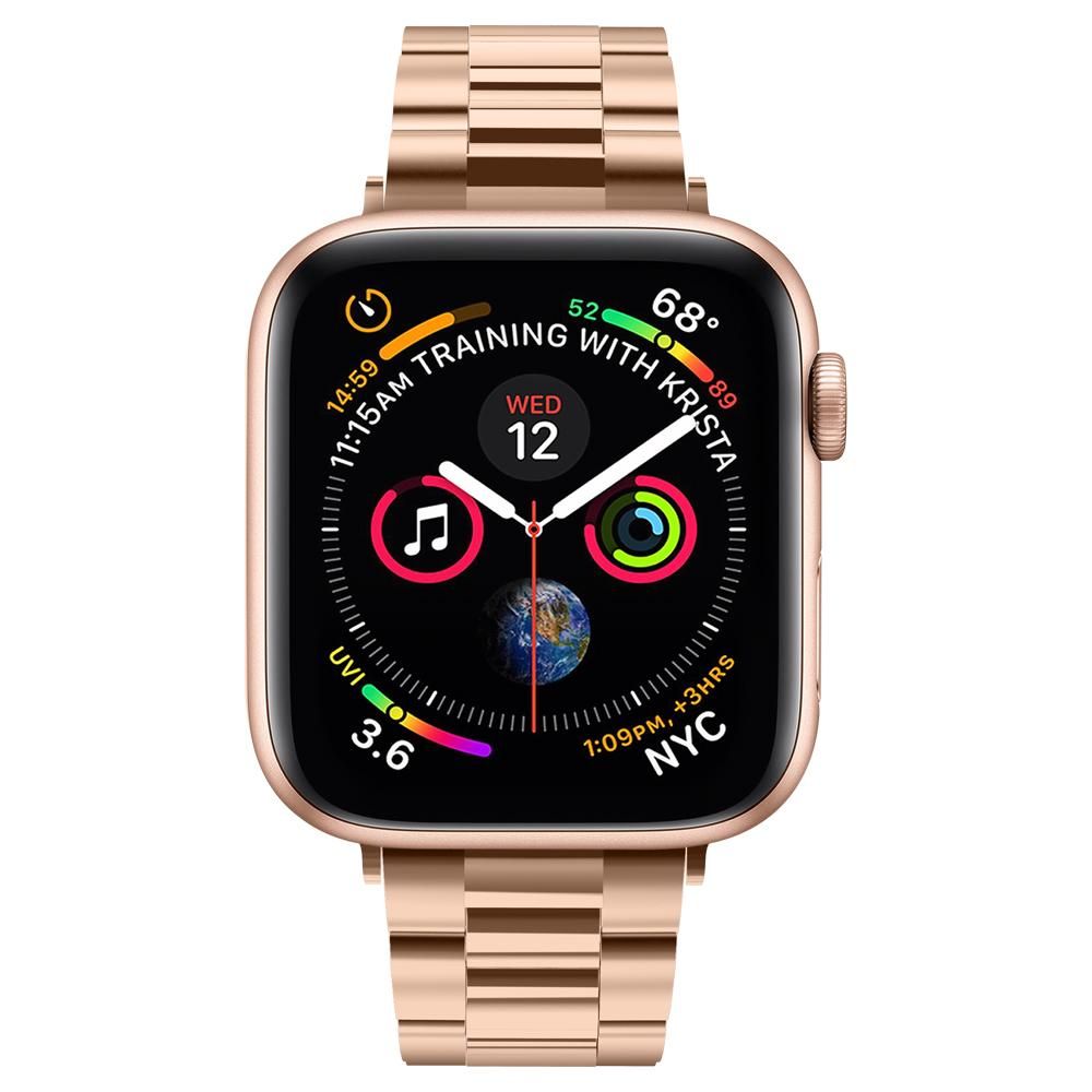 Spigen Spigen Apple Watch 38/40/41/42 mm Armband Modern Fit Roséguld - Teknikhallen.se