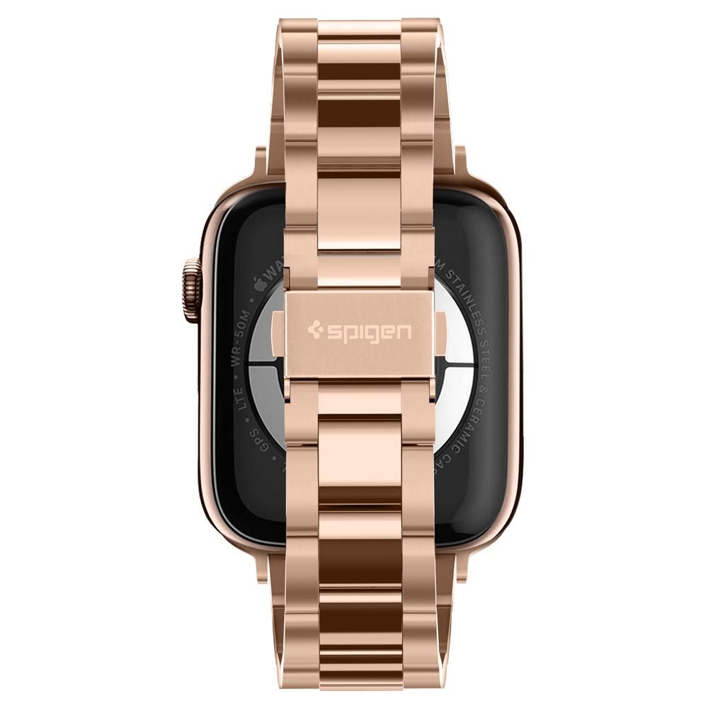 Spigen Spigen Apple Watch 38/40/41/42 mm Armband Modern Fit Roséguld - Teknikhallen.se