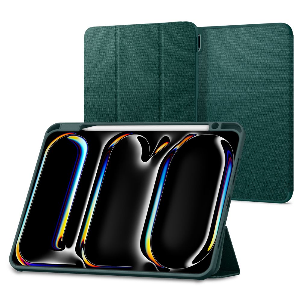 Spigen Spigen iPad Pro 11 2024 Fodral Urban Fit Midnight Green - Teknikhallen.se