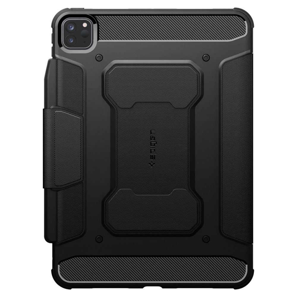 Spigen Spigen iPad Pro 11 2024 Fodral Rugged Armor 'Pro' Svart - Teknikhallen.se