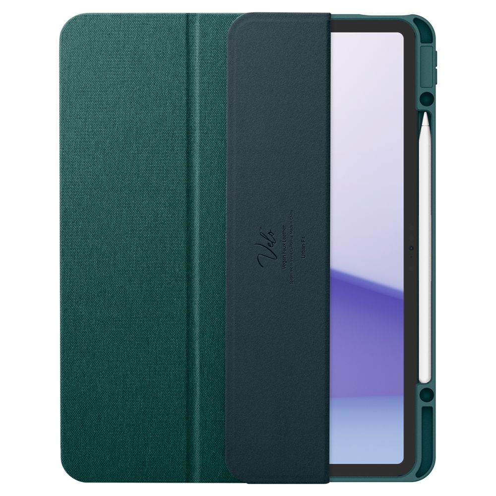 Spigen Spigen iPad Air 13 2024 Fodral Urban Fit Midnight Green - Teknikhallen.se