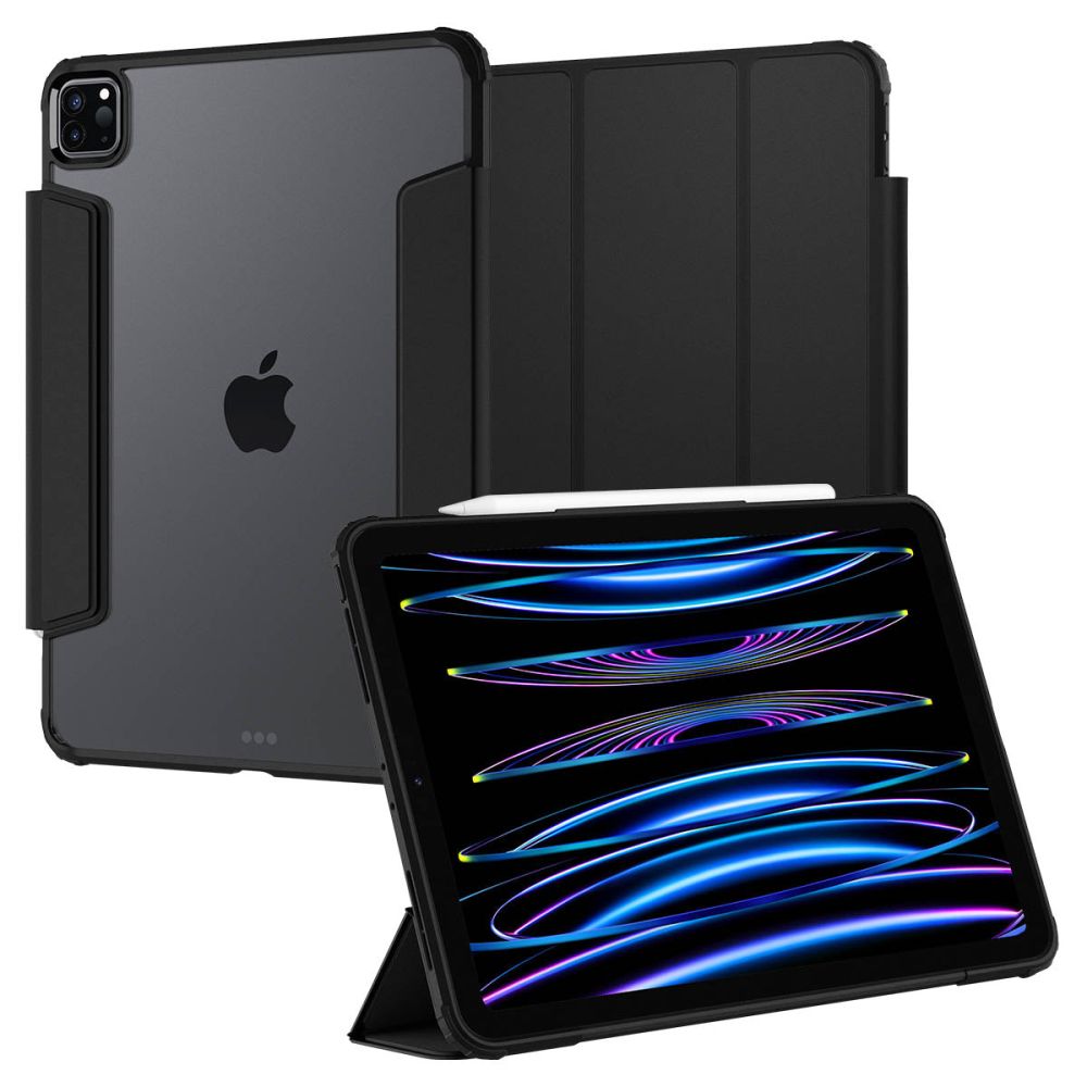 Spigen Spigen iPad Pro 11 2020/2021/2022 Fodral Ultra Hybrid Pro Svart - Teknikhallen.se