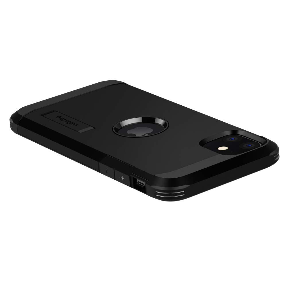 Spigen Spigen iPhone 11 Skal Tough Armor Svart - Teknikhallen.se