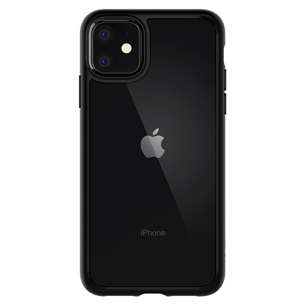 Spigen Spigen iPhone 11 Skal Ultra Hybrid Matt Svart - Teknikhallen.se