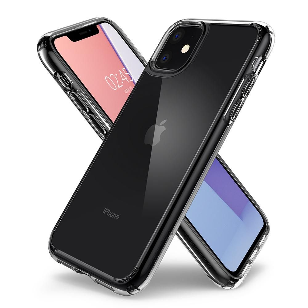 Spigen Spigen iPhone 11 Skal Ultra Hybrid Crystal Clear - Teknikhallen.se