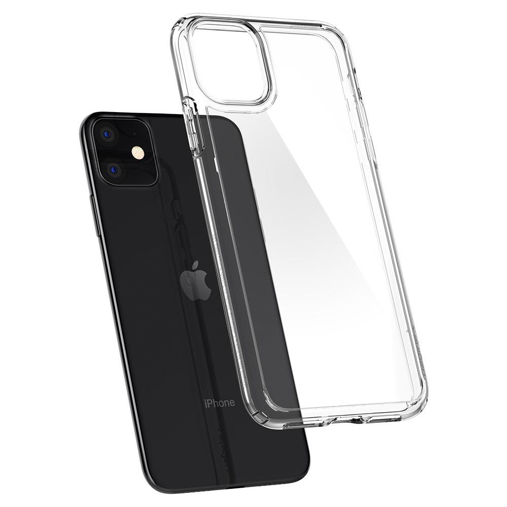 Spigen Spigen iPhone 11 Skal Ultra Hybrid Crystal Clear - Teknikhallen.se