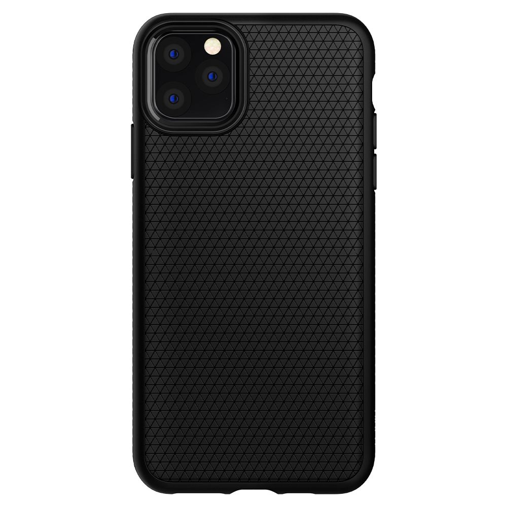 Spigen Spigen iPhone 11 Pro Max Skal Liquid Air Matt Svart - Teknikhallen.se