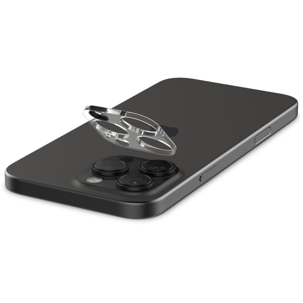 Spigen Spigen iPhone 16/15/14 Pro/Pro Max 2-PACK Linsskydd Optik.tR - Teknikhallen.se