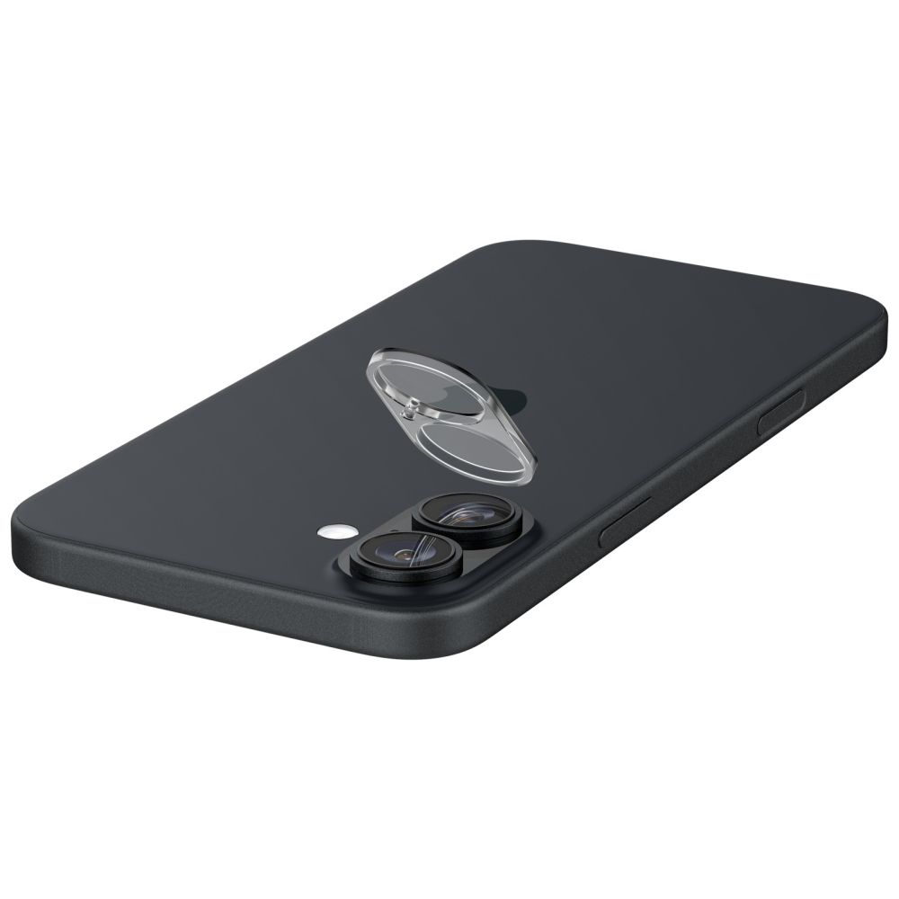 Spigen Spigen iPhone 16/16 Plus 2-PACK Linsskydd Optik GLAS.tR - Teknikhallen.se