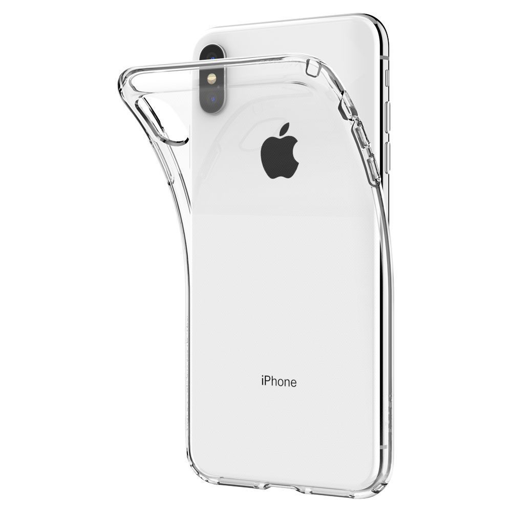 Spigen Spigen iPhone X/Xs Skal Liquid Crystal Clear - Teknikhallen.se