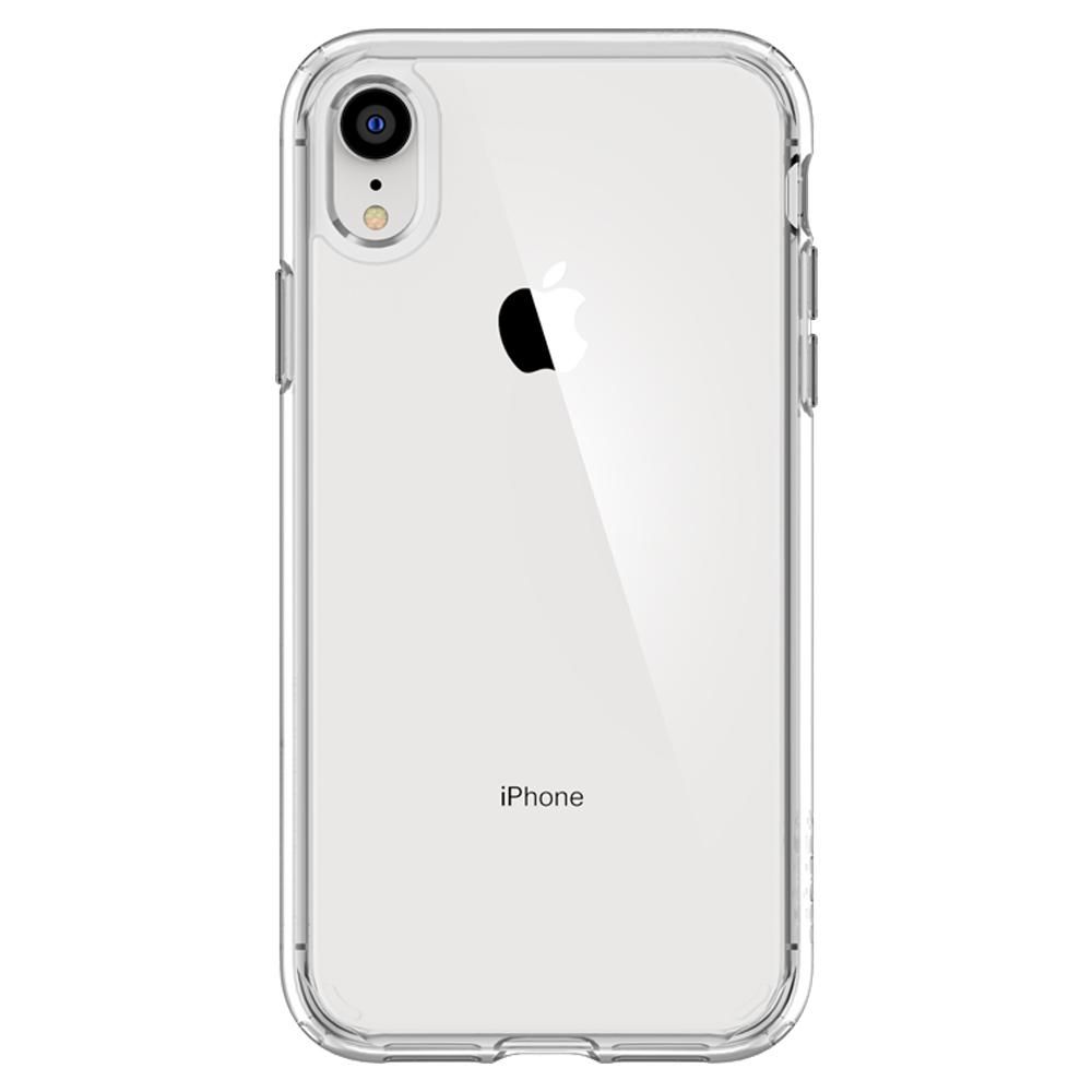 Spigen Spigen iPhone XR Skal Ultra Hybrid Crystal Clear - Teknikhallen.se