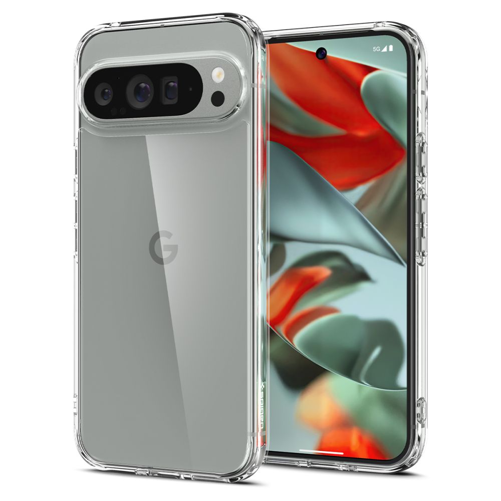 Spigen Spigen Google Pixel 9 Pro XL Skal Ultra Hybrid Crystal Clear - Teknikhallen.se