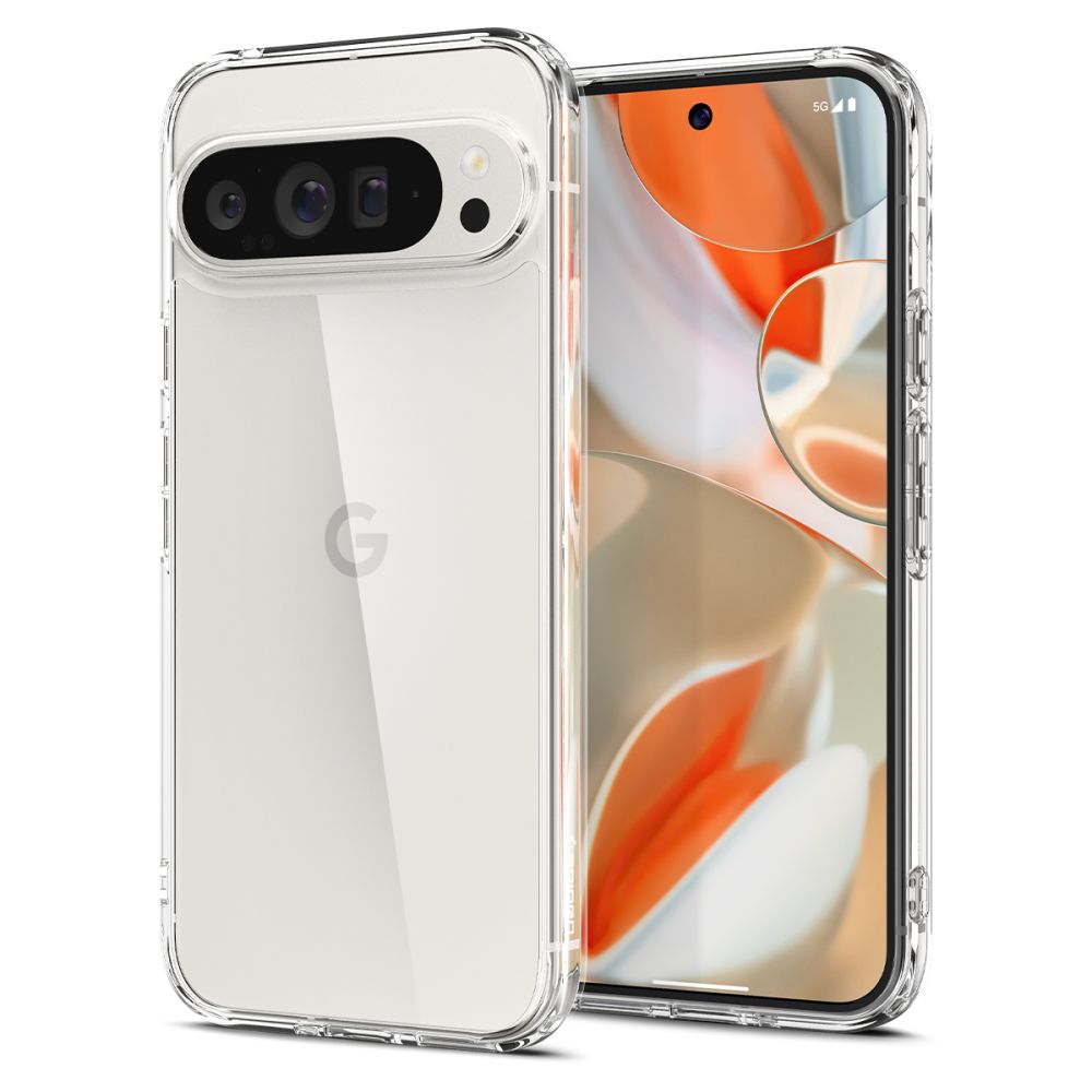 Spigen Spigen Google Pixel 9 Pro XL Skal Ultra Hybrid Crystal Clear - Teknikhallen.se