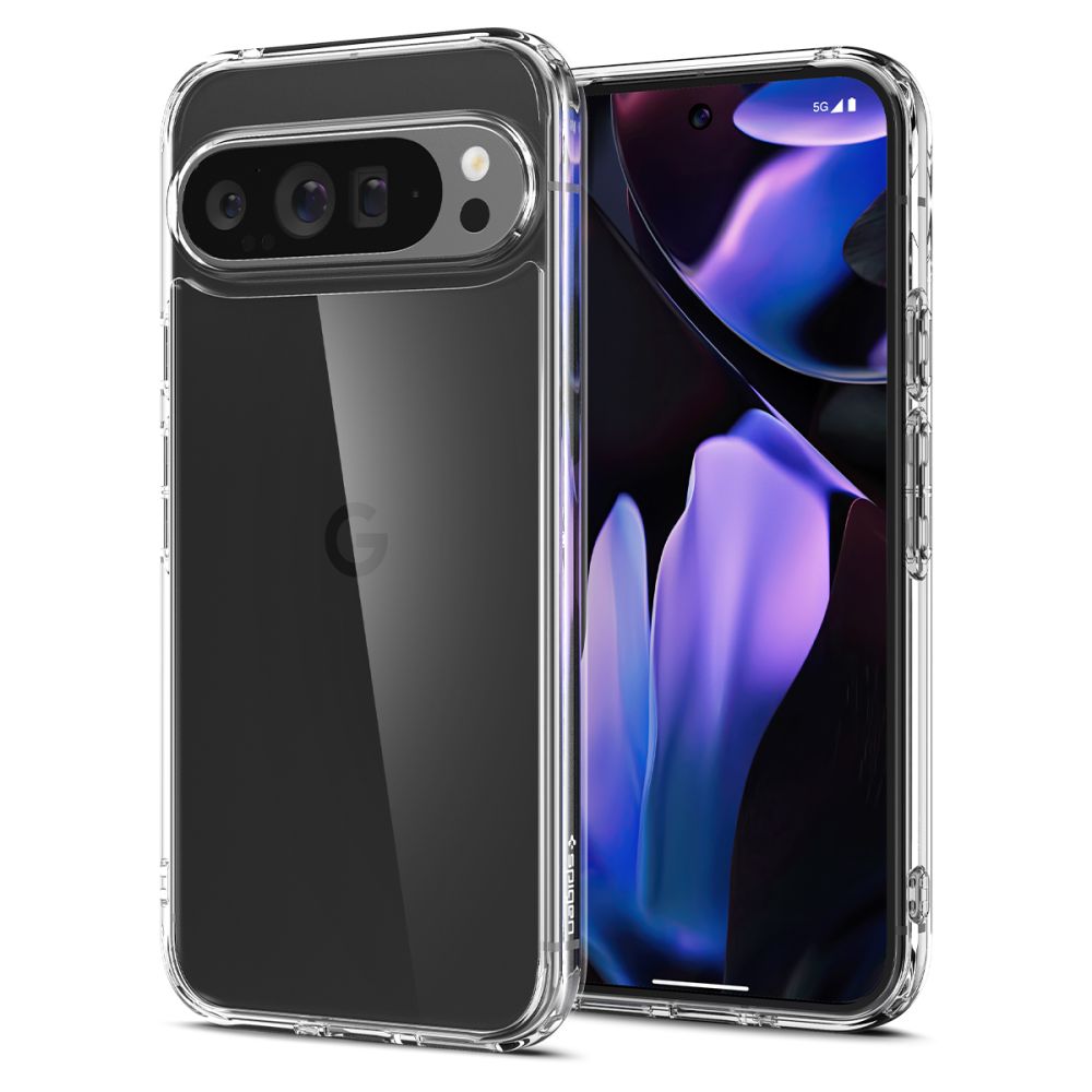 Spigen Spigen Google Pixel 9 Pro XL Skal Ultra Hybrid Crystal Clear - Teknikhallen.se