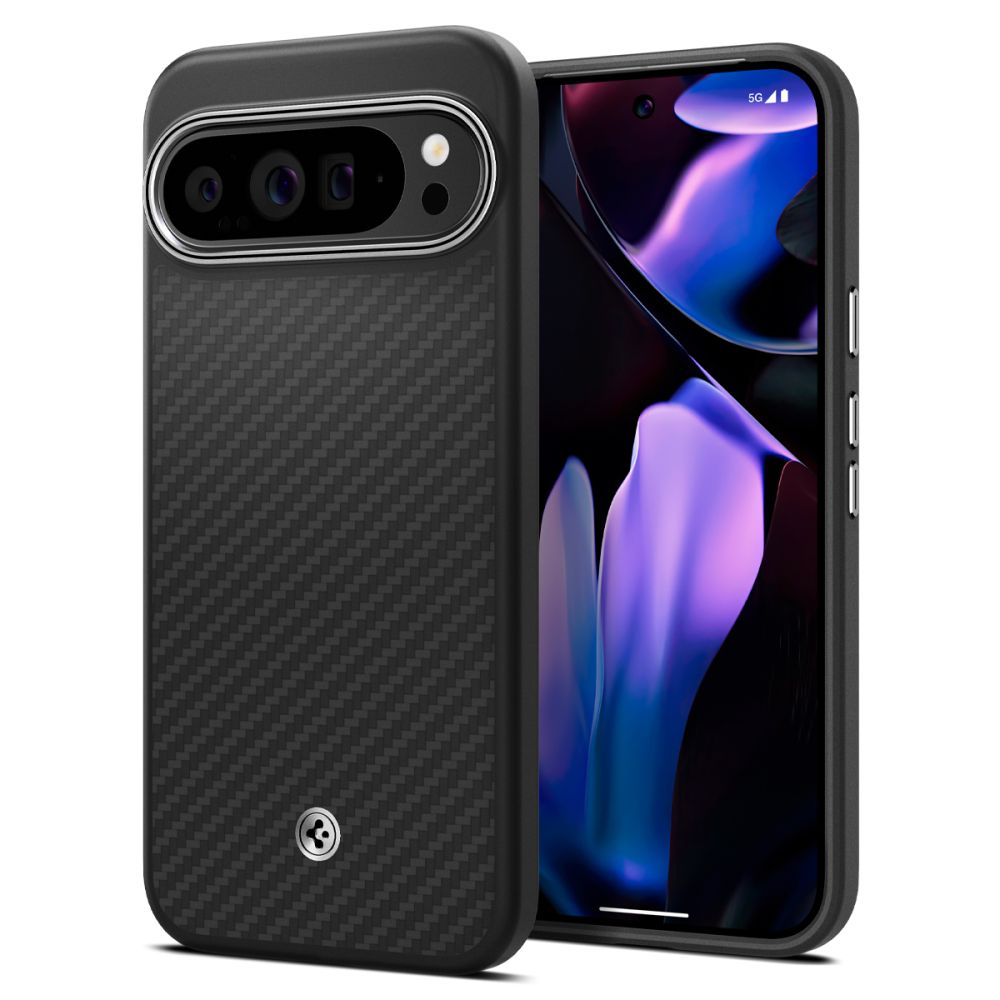 Spigen Spigen Google Pixel 9 Pro XL Skal Enzo Aramid Matt Svart - Teknikhallen.se