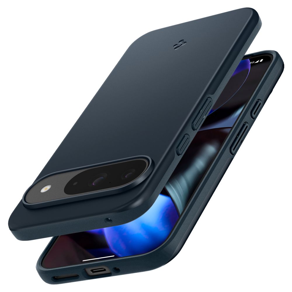 Spigen Spigen Google Pixel 9/9 Pro Skal Thin Fit Metal Slate - Teknikhallen.se