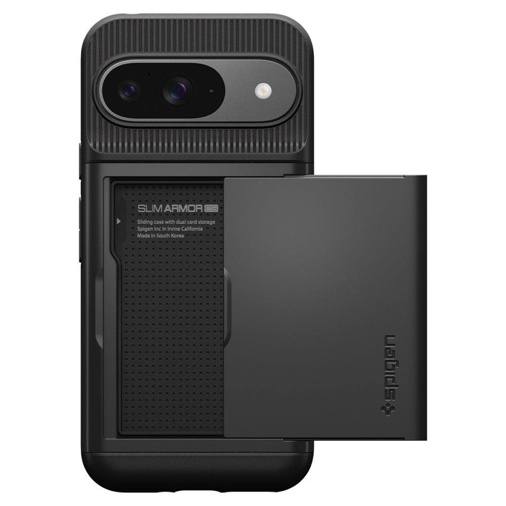 Spigen Spigen Google Pixel 9/9 Pro Skal Slim Armor CS Svart - Teknikhallen.se