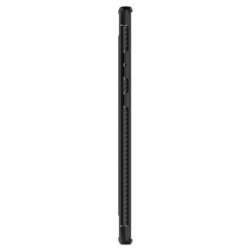 Spigen Spigen Samsung Galaxy Note 10 Plus Skal Rugged Armor Svart - Teknikhallen.se