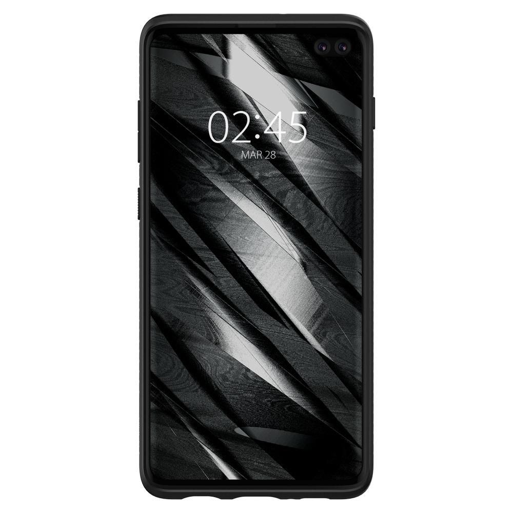 Spigen Spigen Samsung Galaxy S10 Plus Skal Liquid Air Svart - Teknikhallen.se