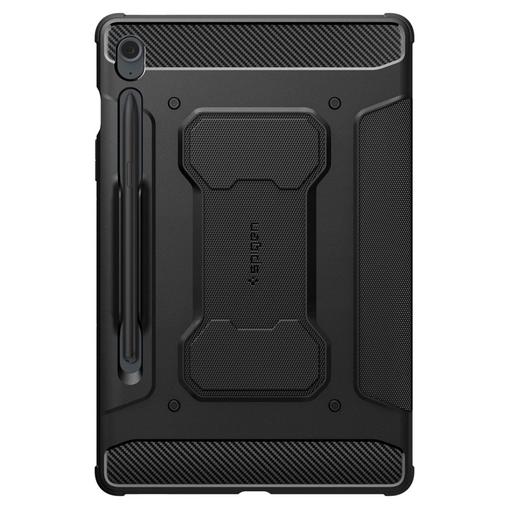 Spigen Spigen Galaxy Tab S9 FE Fodral Rugged Armor 'Pro' Svart - Teknikhallen.se