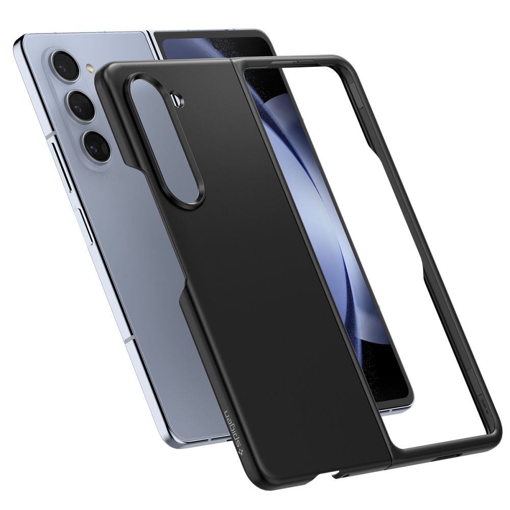 Spigen Spigen Samsung Galaxy Z Fold 5 Skal AirSkin Svart - Teknikhallen.se