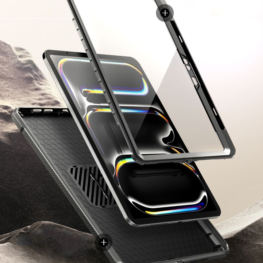 Supcase Supcase iPad Pro 11 2024 Skal Unicorn Beetle Pro Svart - Teknikhallen.se