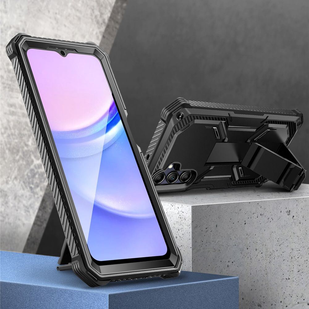 Supcase Supcase Samsung Galaxy A15 4G/5G Skal Iblsn ArmorBox Svart - Teknikhallen.se