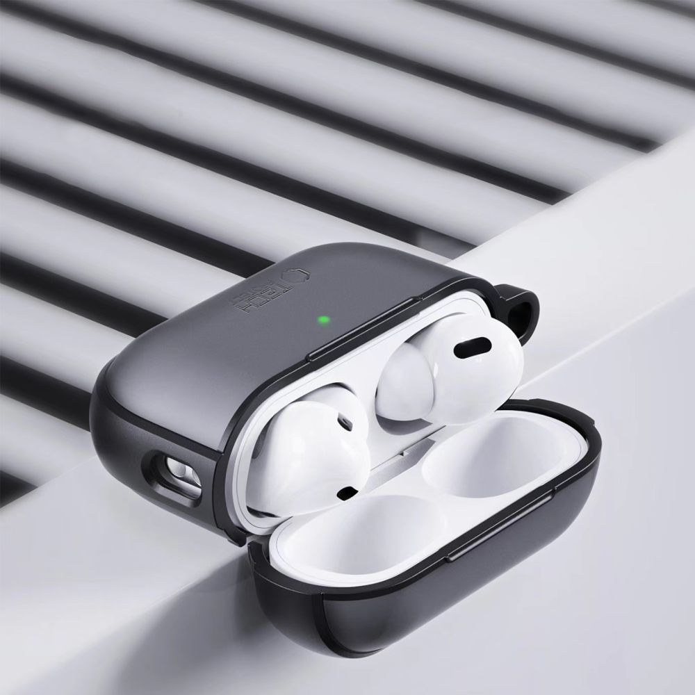 Tech-Protect Tech-Protect AirPods Pro 1 / 2 Skal MagMat Svart - Teknikhallen.se