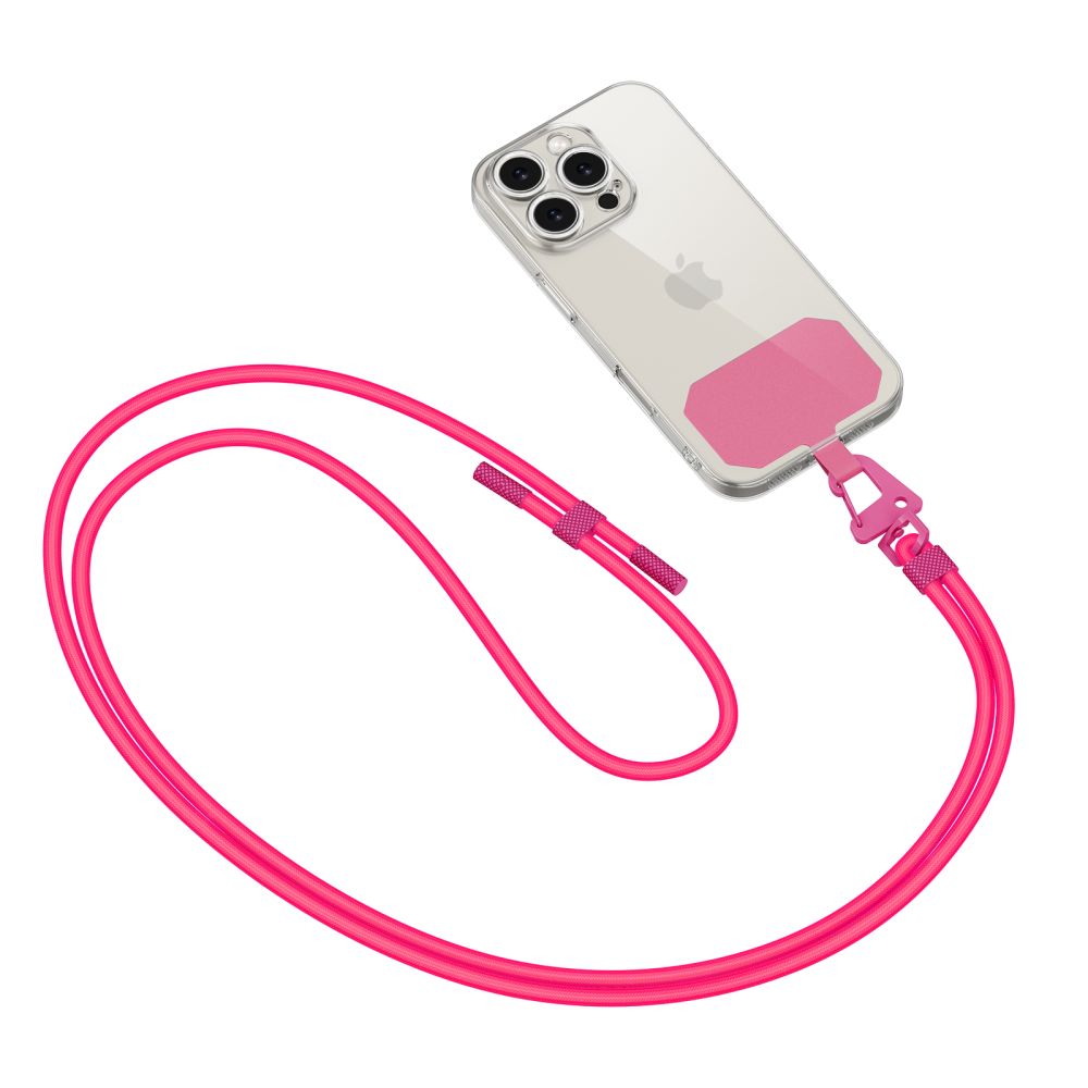 Tech-Protect Tech-Protect CrossBody Strap Neon Pink - Teknikhallen.se