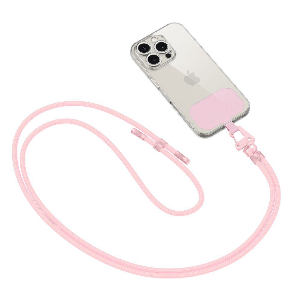 Tech-Protect Tech-Protect CrossBody Strap Baby Pink - Teknikhallen.se