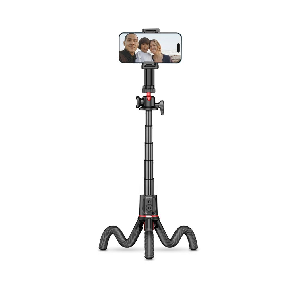 Tech-Protect Tech-Protect Selfie Stick Tripod Flexible Svart - Teknikhallen.se