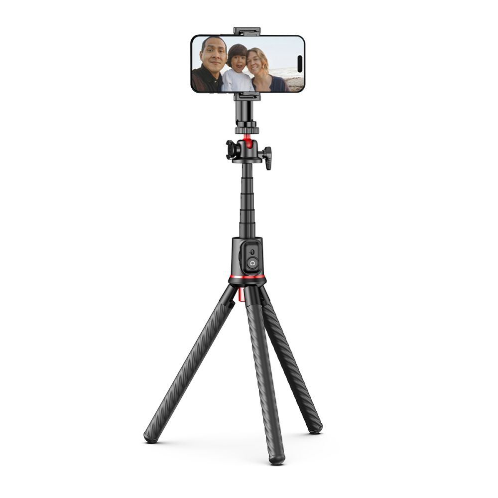 Tech-Protect Tech-Protect Selfie Stick Tripod Flexible Svart - Teknikhallen.se