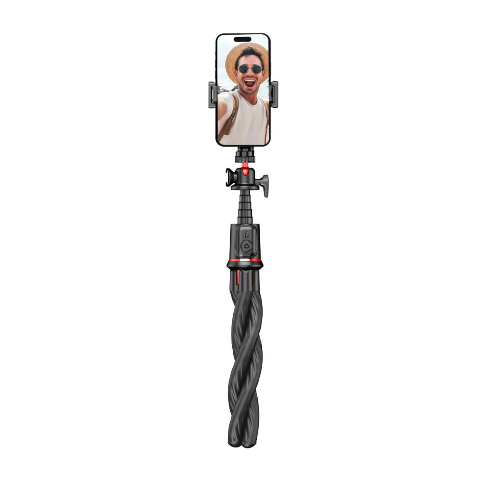 Tech-Protect Tech-Protect Selfie Stick Tripod Flexible Svart - Teknikhallen.se