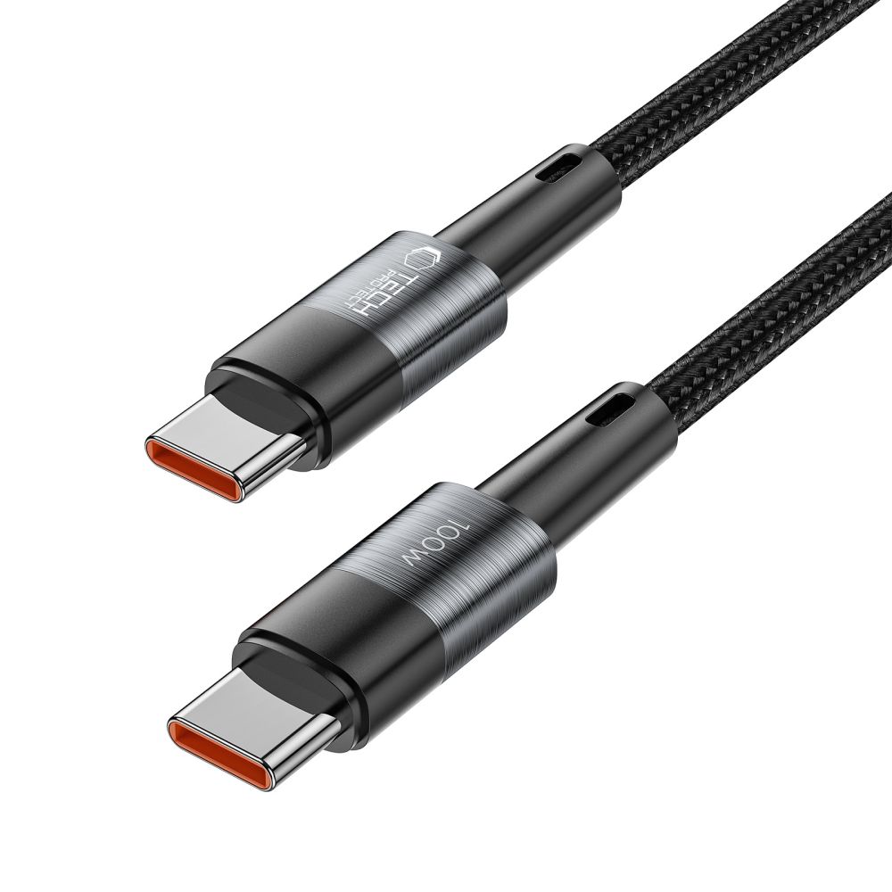 Tech-Protect Tech-Protect 0.25 m 100W/5A PD USB-C - USB-C Kabel UltraBoost Grå - Teknikhallen.se