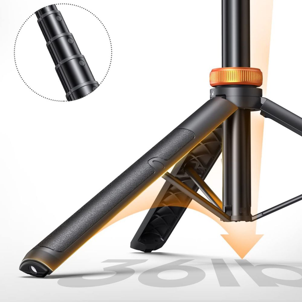 Tech-Protect Tech-Protect Bluetooth Selfie Stick Tripod Svart - Teknikhallen.se