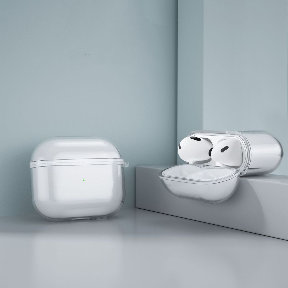 Tech-Protect Tech-Protect AirPods 3 Skal FlexAir Transparent - Teknikhallen.se