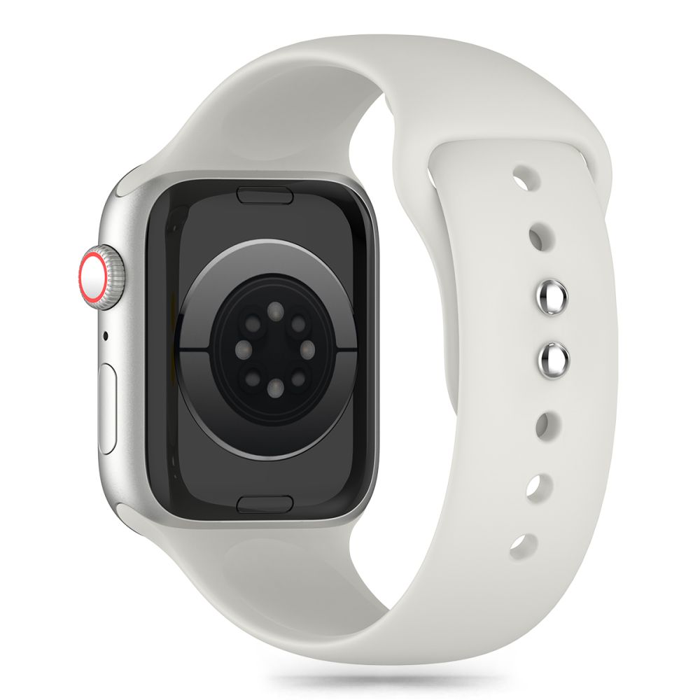 Tech-Protect Tech-Protect Apple Watch 42/44/45/46/49 mm Armband Silikon Stone - Teknikhallen.se