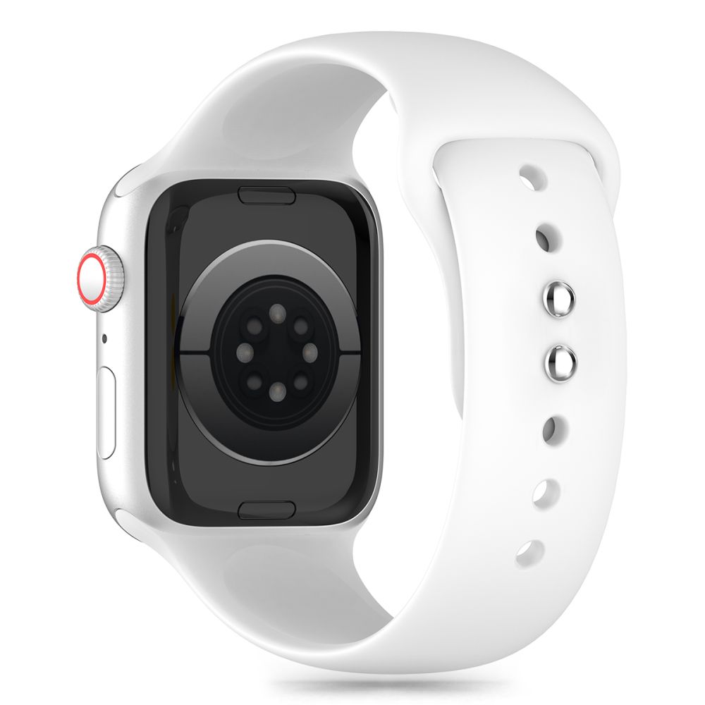 Tech-Protect Tech-Protect Apple Watch 38/40/41/42 mm Armband Silikon Vit - Teknikhallen.se