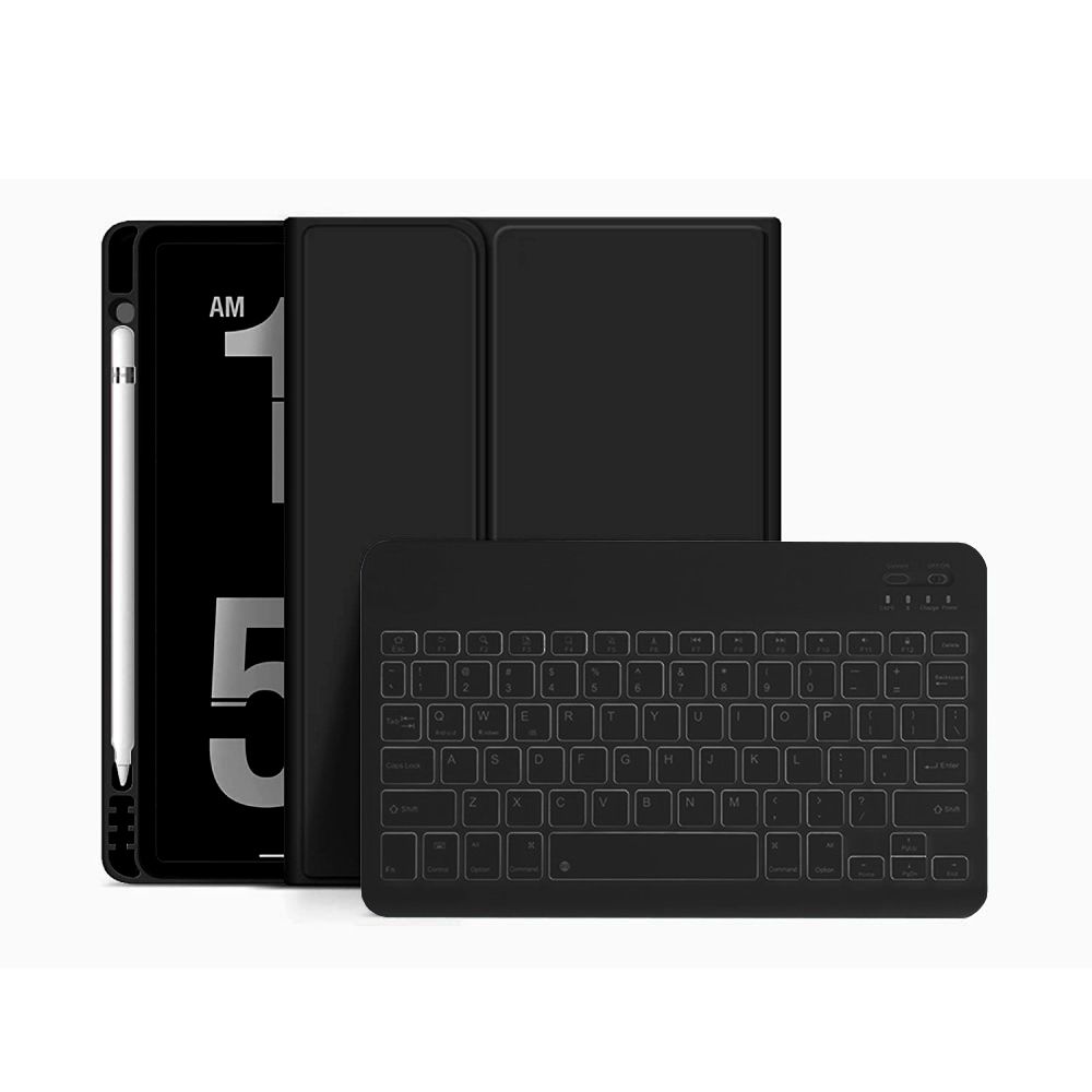 Tech-Protect Tech-Protect iPad 10.9 2022 Fodral SmartCase Tangentbord Svart - Teknikhallen.se