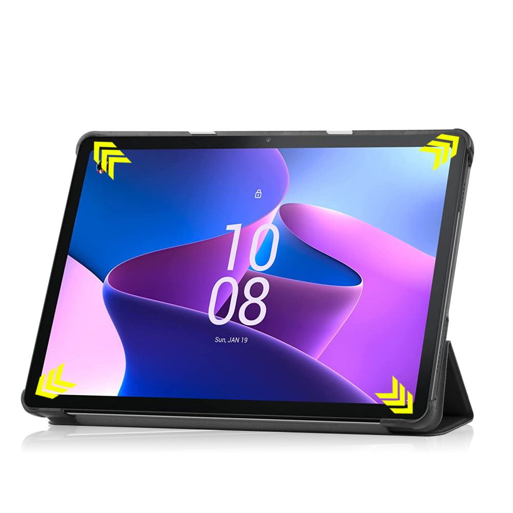 Tech-Protect Tech-Protect Lenovo Tab M10 Gen 3 Fodral SmartCase Svart - Teknikhallen.se