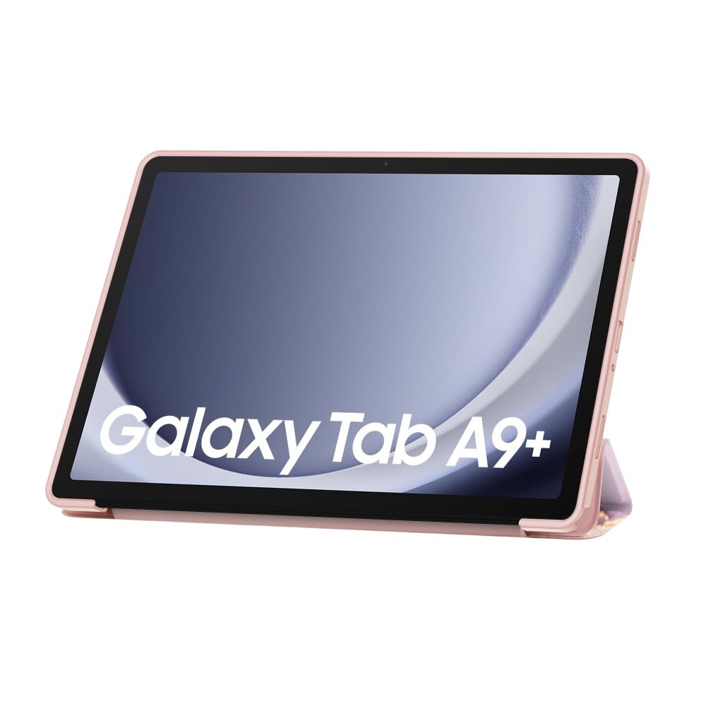 Tech-Protect Tech-Protect Galaxy Tab A9 Plus Fodral SmartCase Marble - Teknikhallen.se