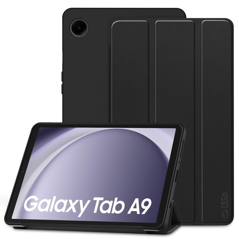 Tech-Protect Tech-Protect Galaxy Tab A9 Fodral SmartCase Svart - Teknikhallen.se