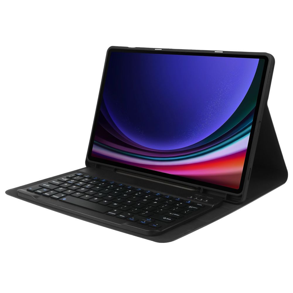 Tech-Protect Tech-Protect Galaxy Tab S9 FE Fodral SC Tangentbord Svart - Teknikhallen.se