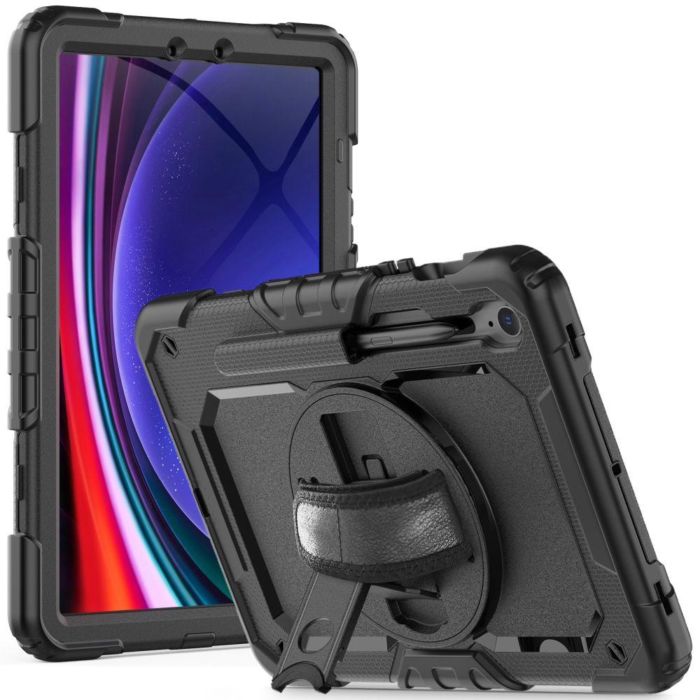 Tech-Protect Tech-Protect Galaxy Tab S9 FE Skal Solid360 Svart - Teknikhallen.se